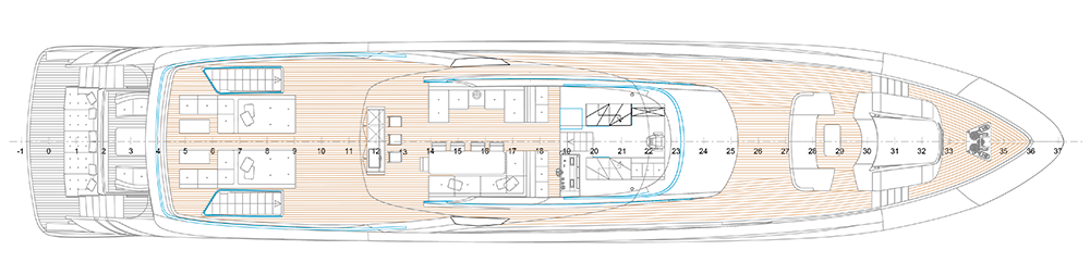 Fly deck