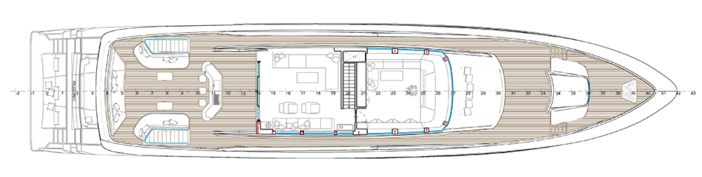 Fly deck