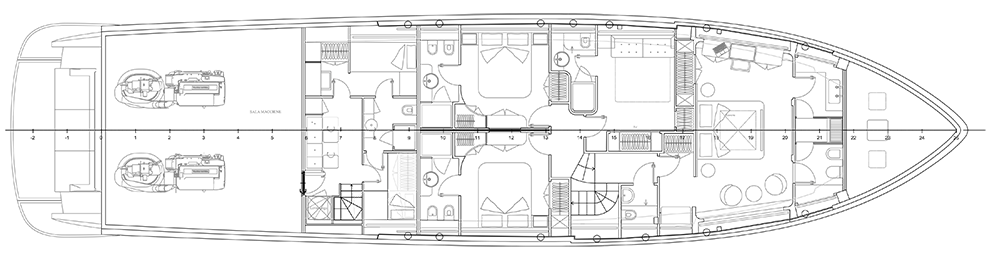 Lower deck