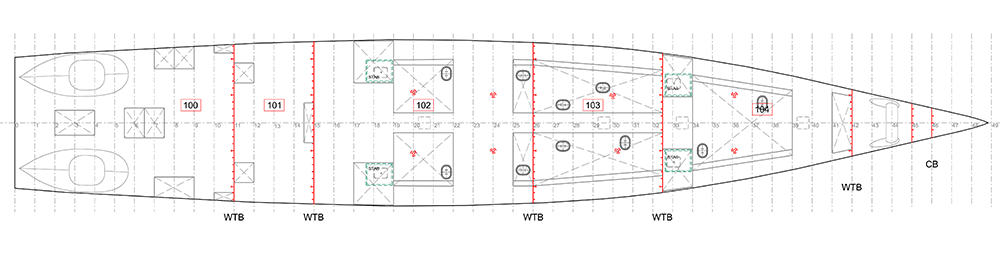 Underlower deck