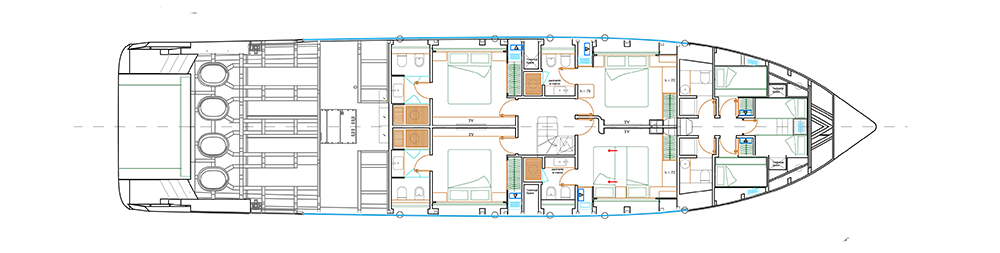 Lower deck