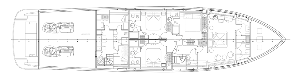 Lower deck