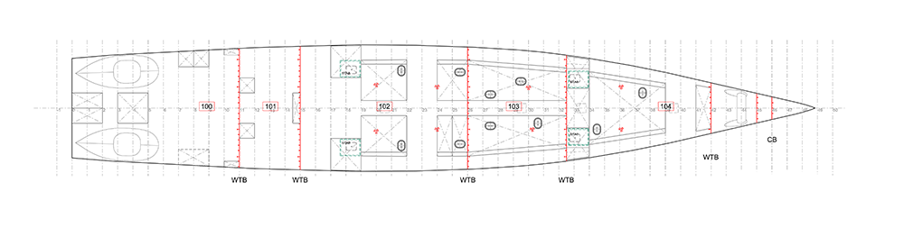 Underlower deck