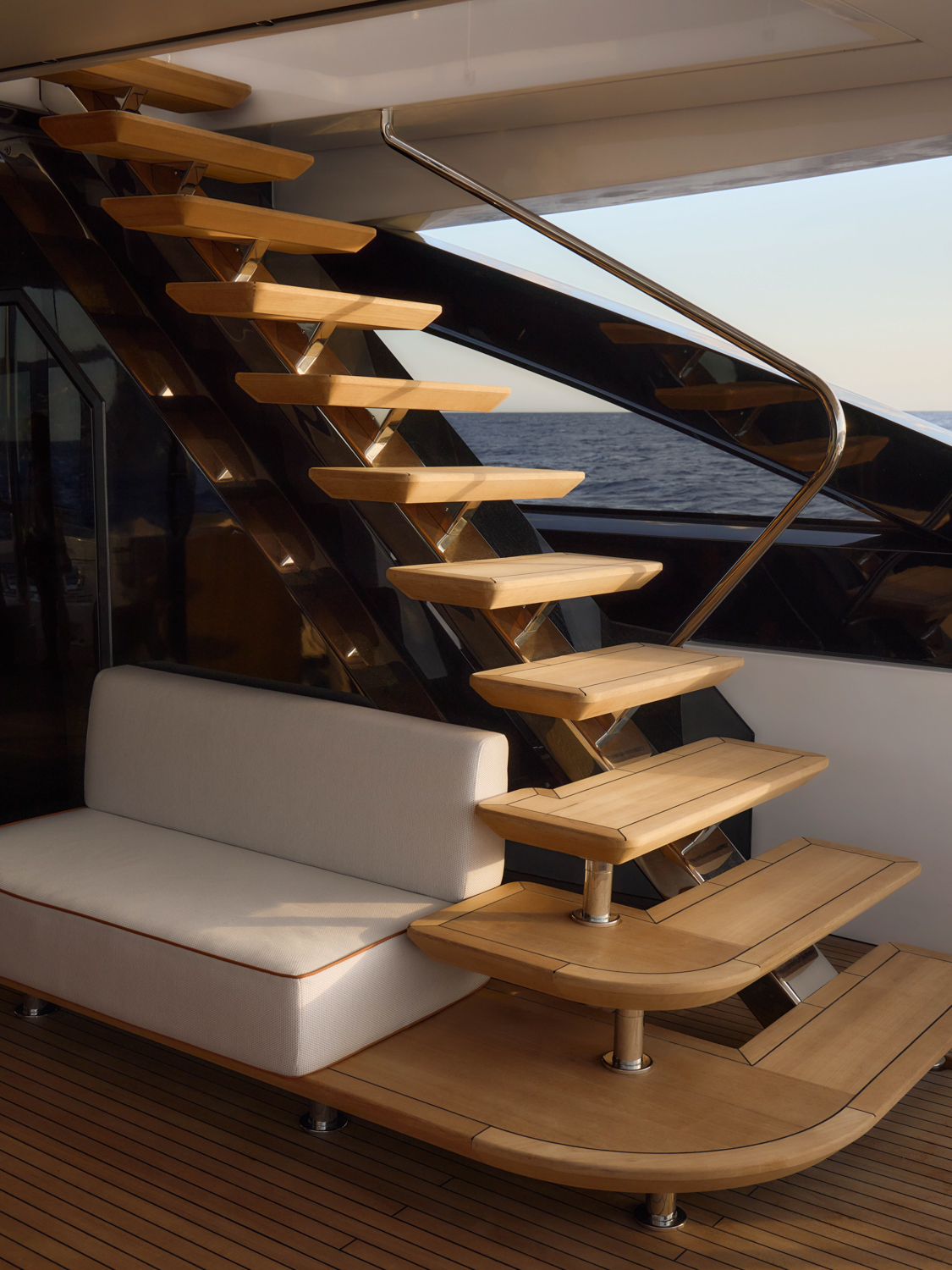 Wooden stairs