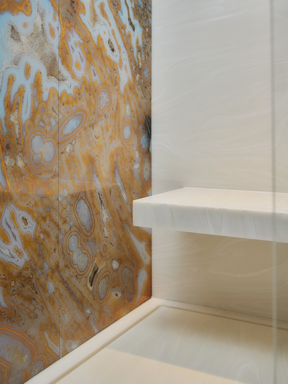 Marble bathroom