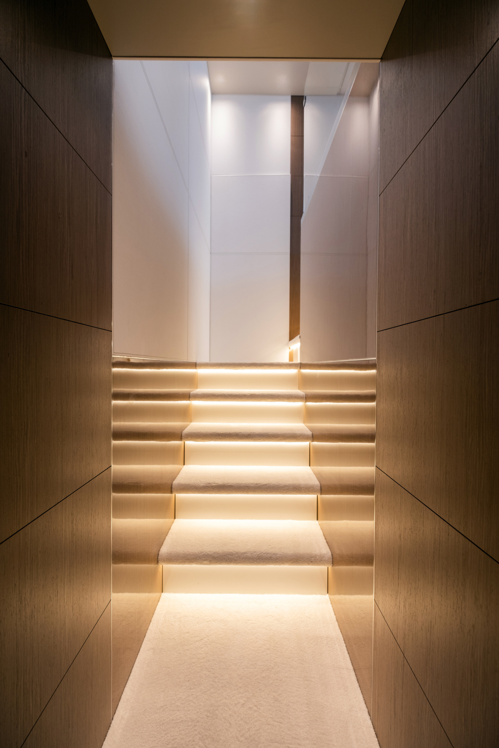Detail of internal staircases