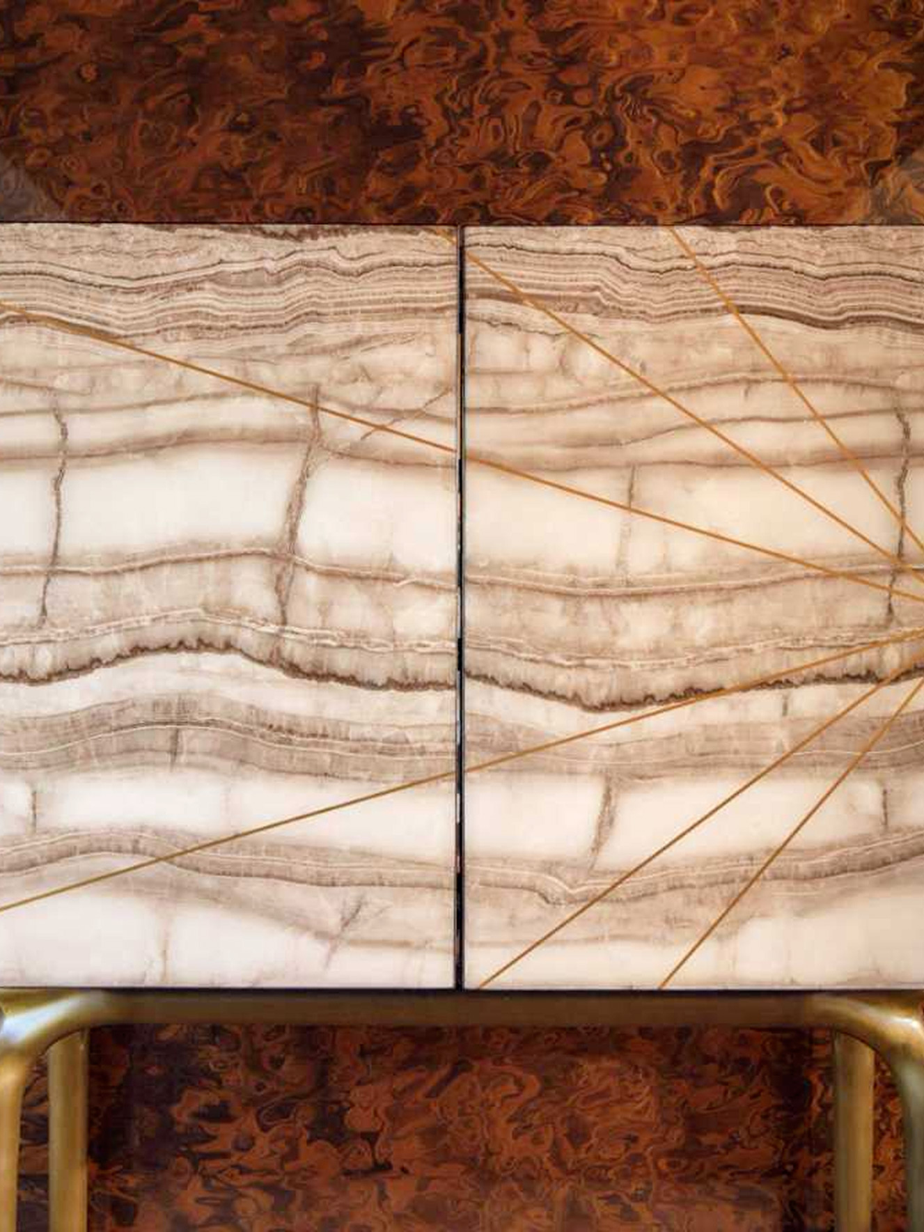 Marble cabinet
