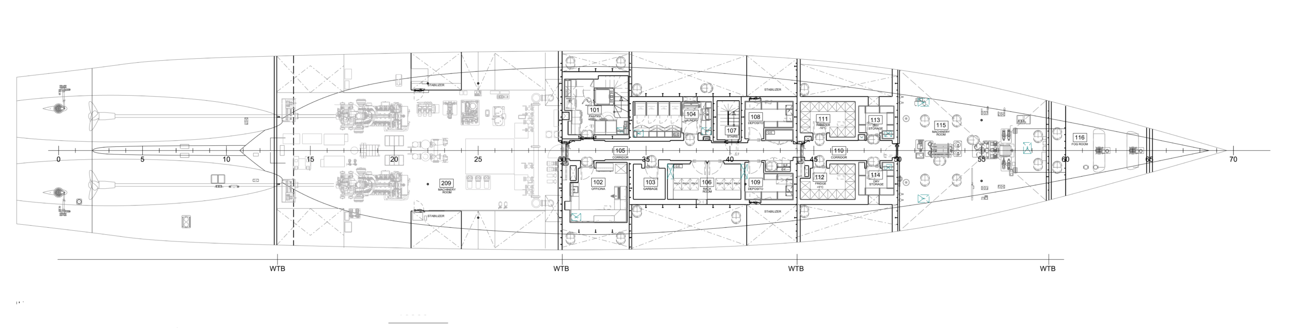 Tank deck